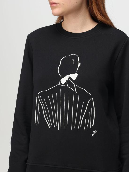 25SS 칼라거펠트 스웨터 A2W20056 999 Black - KARL LAGERFELD