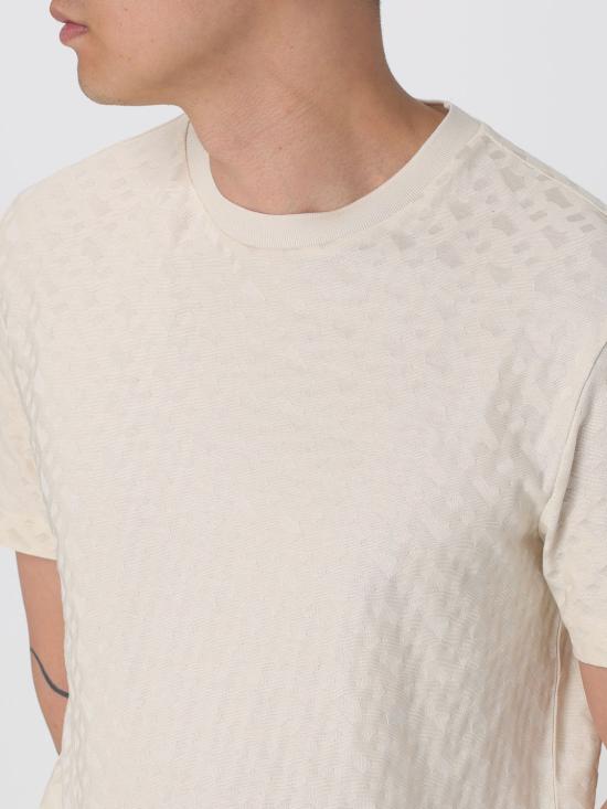 25SS 보스 반팔 티셔츠 50537131 131 Beige - BOSS