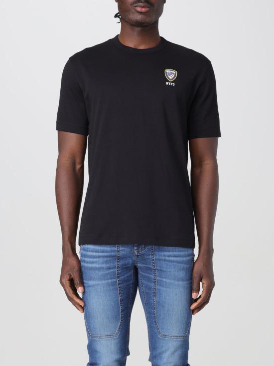 25SS 블라우어 반팔 티셔츠 BLUH02196004547 999 Black