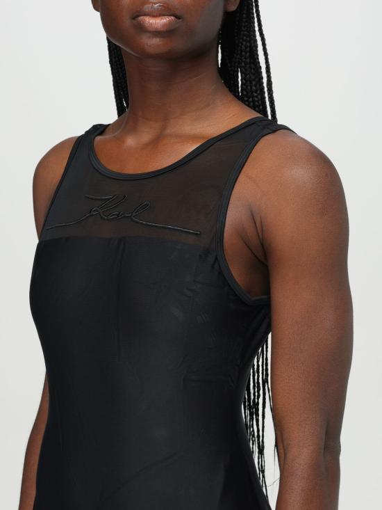 25SS 칼라거펠트 원피스 수영복 KHA2W46036 999 Black - KARL LAGERFELD