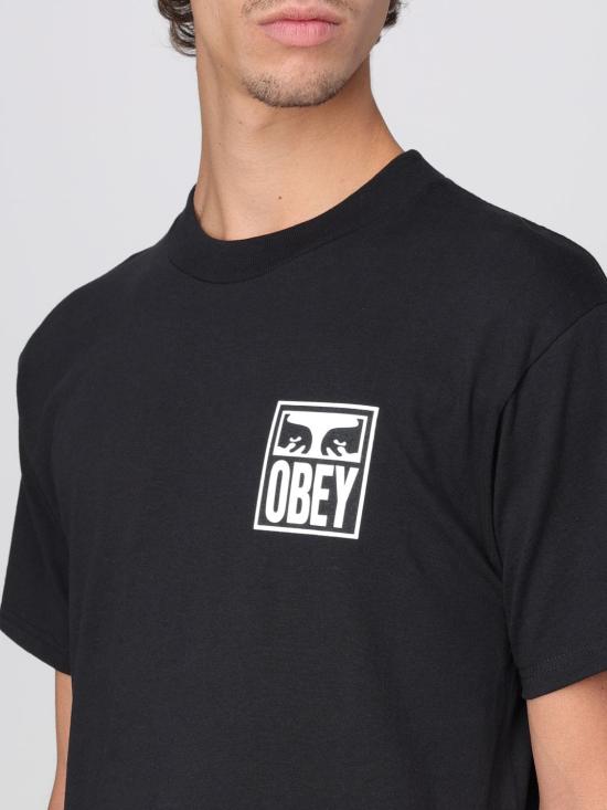 25SS 오베이 반팔 티셔츠 165262142 BLK Black - OBEY