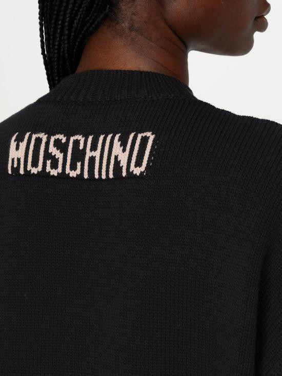 25SS 모스키노 스웨터 09240406 3555 Black - MOSCHINO