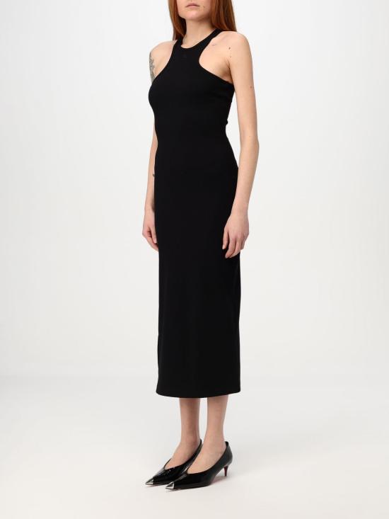 25SS 쿠레쥬 롱 원피스 125JR0586JS0194 9999 Black - COURREGES