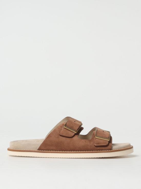 25SS 브루넬로 쿠치넬리 뮬/슬리퍼 MZUSILY235 CHW89 Brown