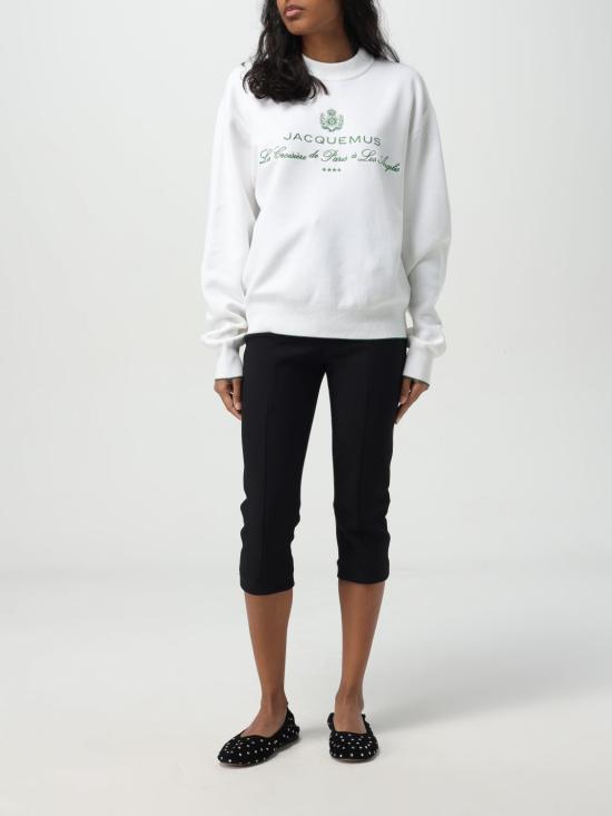 25FW 자크뮈스 크롭 팬츠 251PA1391717 990 Black - JACQUEMUS