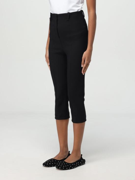 25FW 자크뮈스 크롭 팬츠 251PA1391717 990 Black - JACQUEMUS
