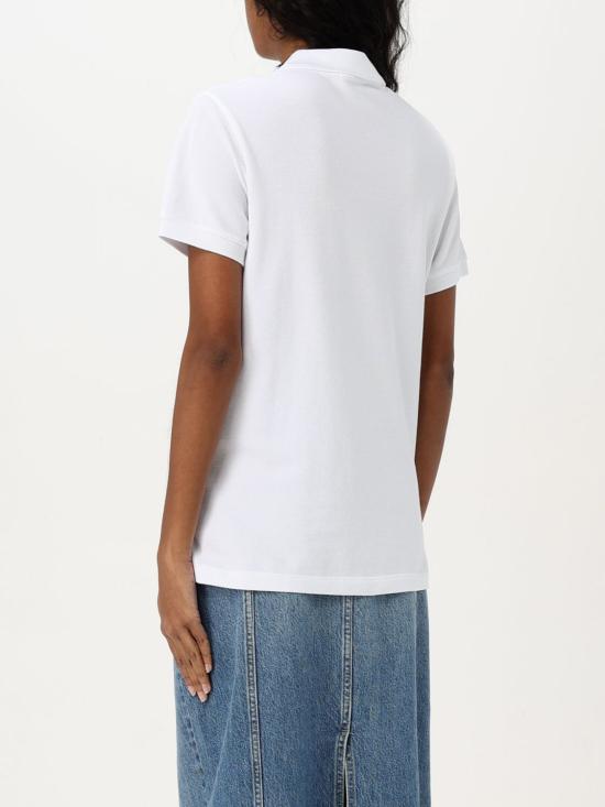 25FW 메종키츠네 베이비 폭스 패치 레귤러 폴로  OW00207KJ7010 P100 White - MAISON KITSUNE