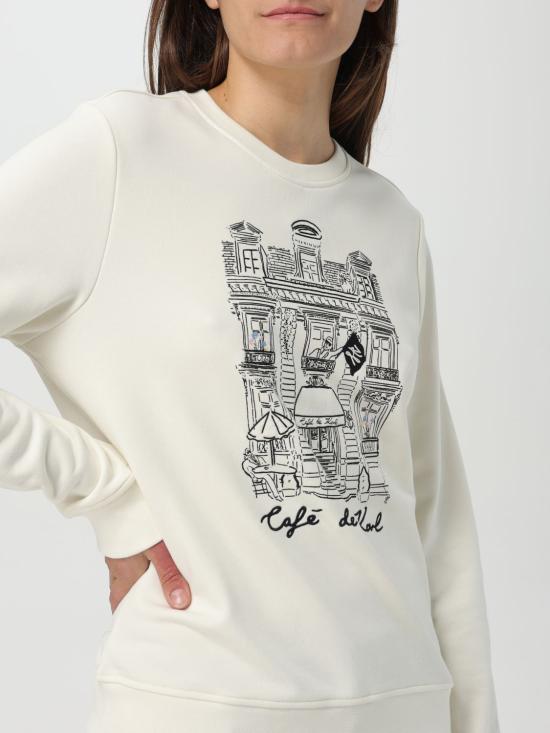 25SS 칼라거펠트 스웨터 A2W20057 B89 White - KARL LAGERFELD