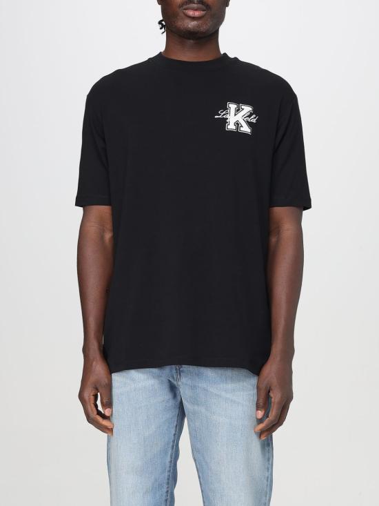 25SS 칼라거펠트 반팔 티셔츠 KM755148 990 Black