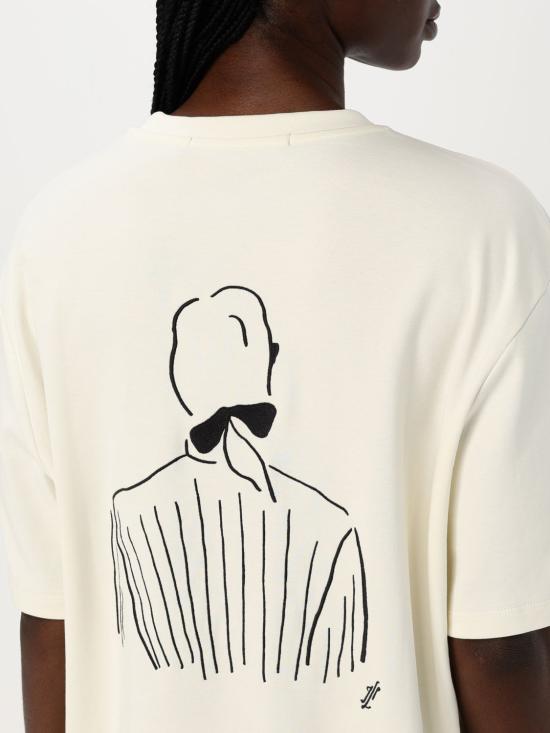 25SS 칼라거펠트 반팔 티셔츠 A2W17089 B09 White - KARL LAGERFELD