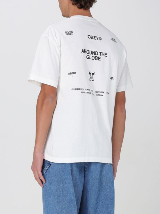 25SS 오베이 반팔 티셔츠 167924096 VWT White - OBEY