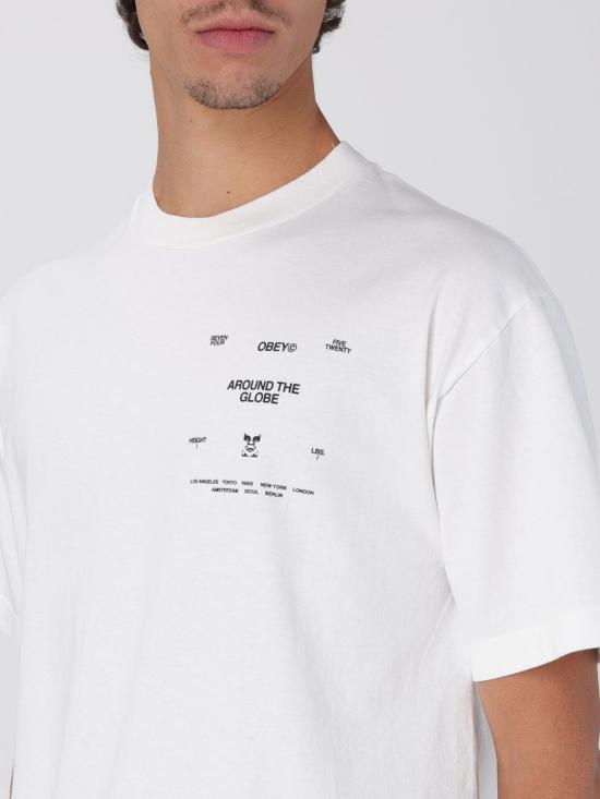 25SS 오베이 반팔 티셔츠 167924096 VWT White - OBEY