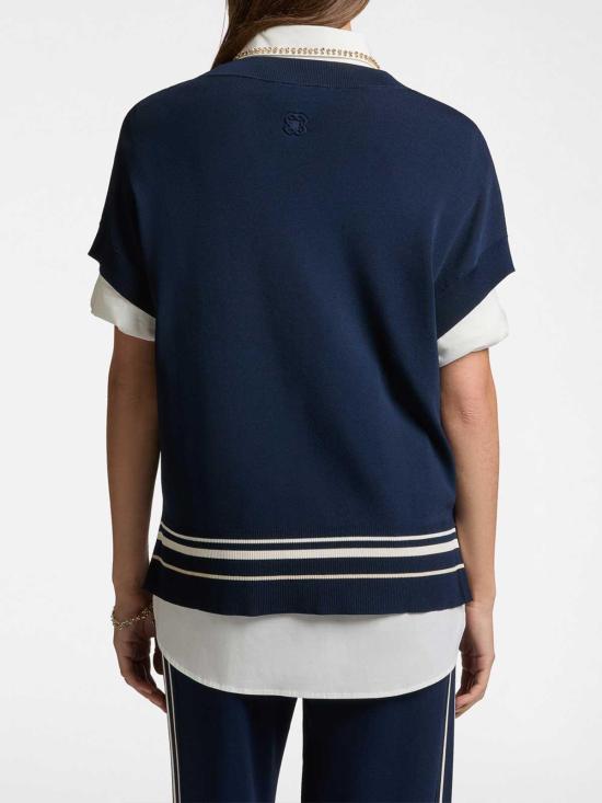  ELENA MIRO` 스웨터 M293Z000420N0B1 Blue - OTHER BRANDS