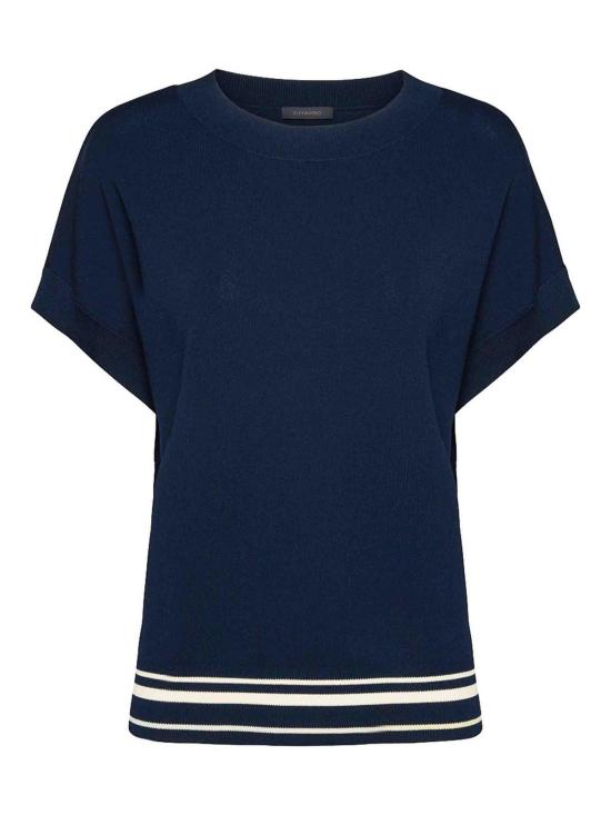  ELENA MIRO` 스웨터 M293Z000420N0B1 Blue