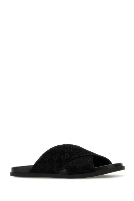 25SS 구찌 뮬/슬리퍼 834940AADUO 1000 Black - GUCCI