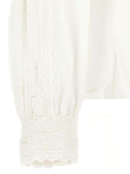 25SS 이자벨마랑에뚜왈 블라우스 HT0581FAC1J14E20WH WHITE - ISABEL MARANT ETOILE