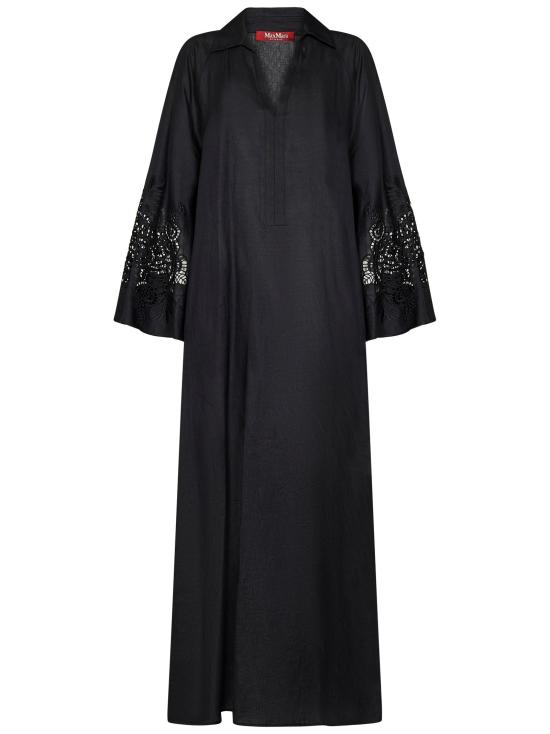 25SS 막스마라 롱 원피스 2516221012600 035 BLACK