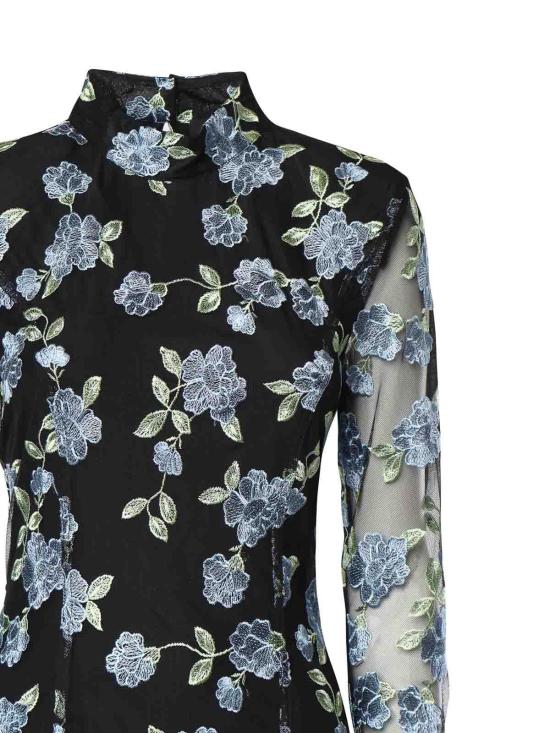  로테이트 바이 크리스텐슨 숏 원피스 1138971000 Black - ROTATE BY BIRGERCHRISTENSEN