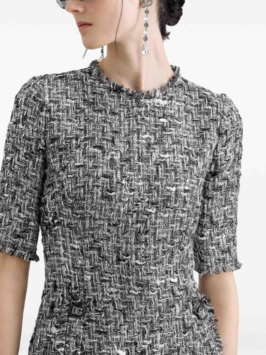  돌체앤가바나 미디 원피스 F6TMFTFMMH7S8030 Grey - DOLCE & GABBANA