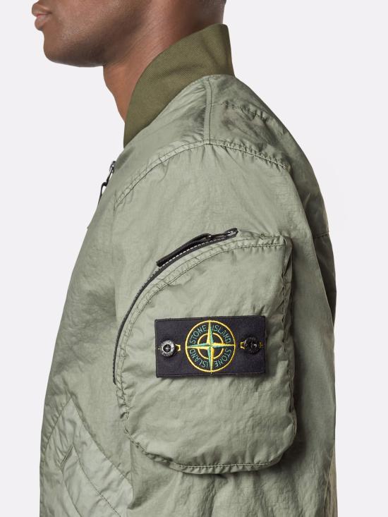 25SS 스톤 아일랜드 봄버 자켓 K1S154100004S0A21V0055 SGAE GREEN DOM - STONE ISLAND