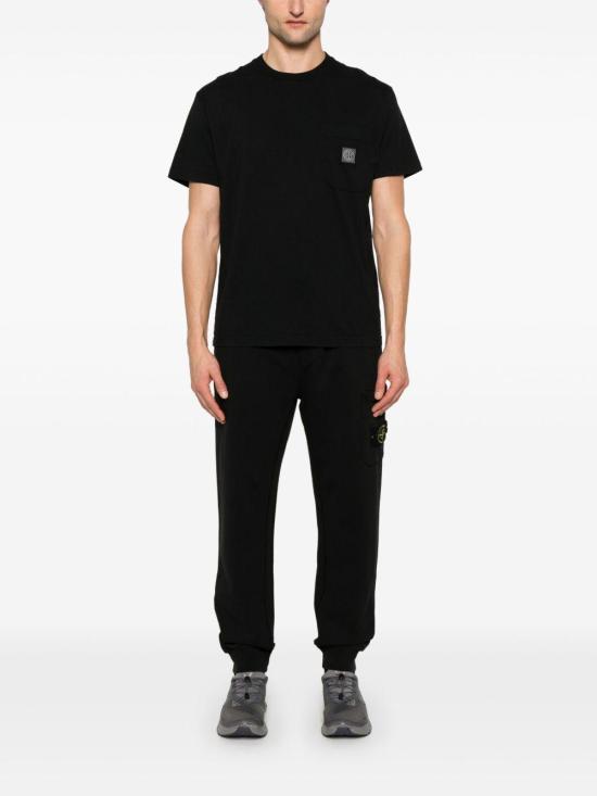 25SS 스톤 아일랜드 반팔 티셔츠 K1S152100219S0057V0029 BLACK DOM - STONE ISLAND