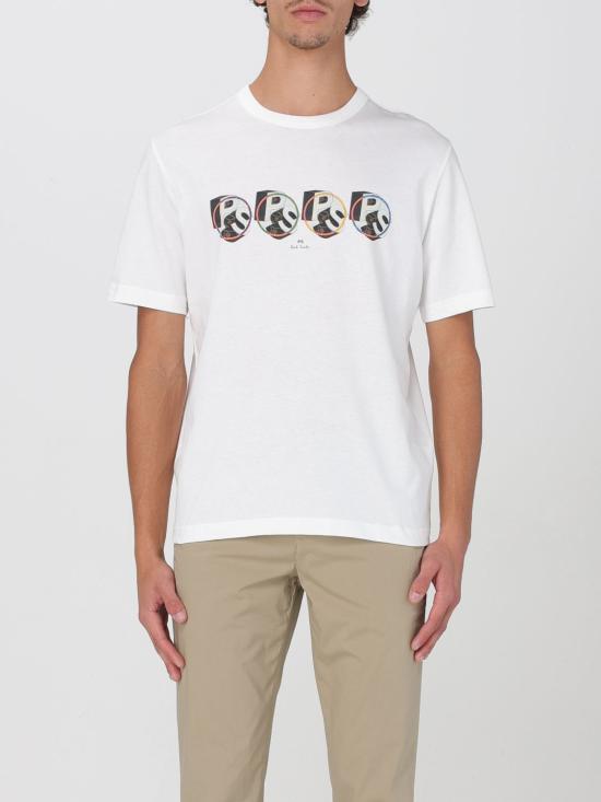 25SS 폴 스미스 반팔 티셔츠 M2R220XPP512002 WHITE DOM