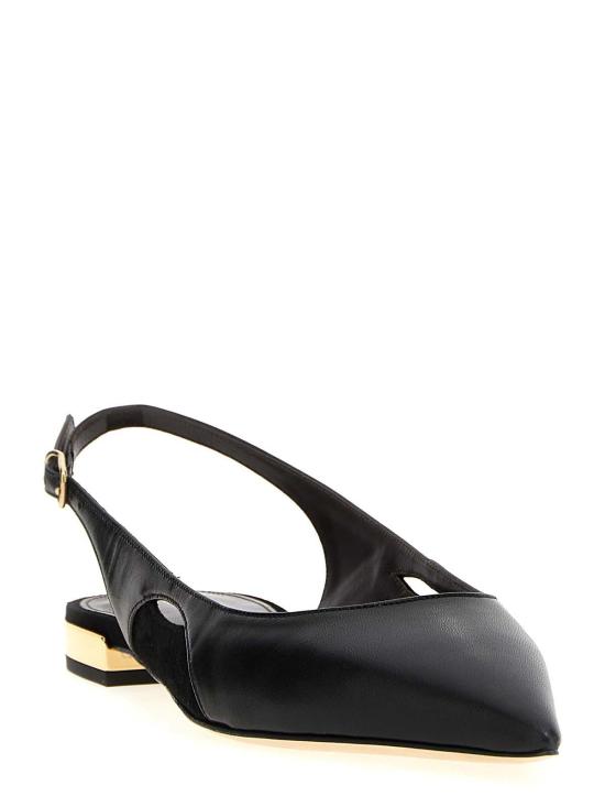 25FW 끌로에 플랫 슈즈 CHC24A03UMJ001 Black - CHLOE