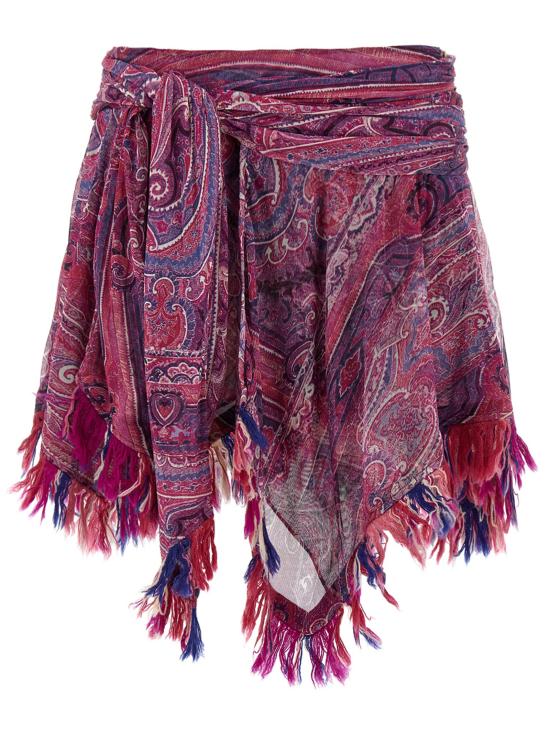 25SS 이자벨마랑 롱 스커트 JU0350FAC2J06I40PK Purple