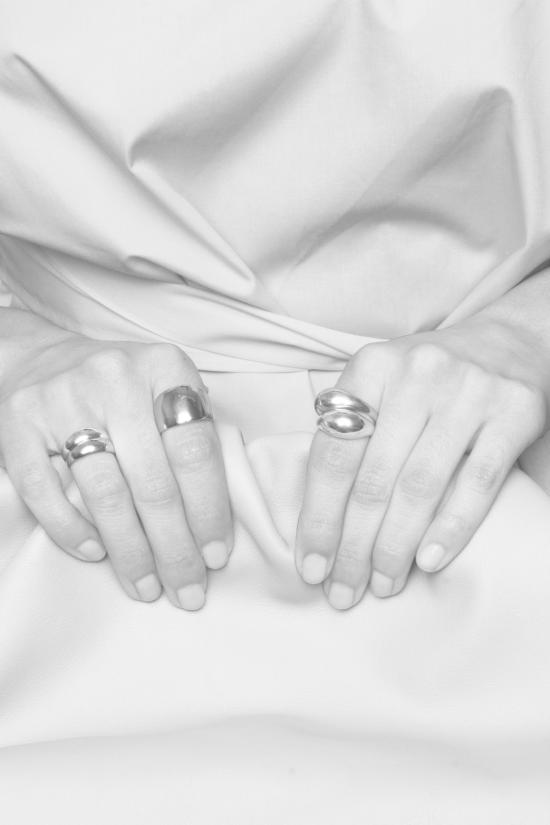  바비 카 반지 Bobbie Carr Grand Dame 스털링 링 - BOBBIE CARR