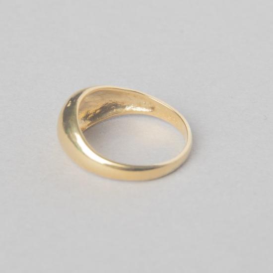  바비 카 반지 Bobbie Carr Outlaw Dome 링 Vermeil 도금 - BOBBIE CARR