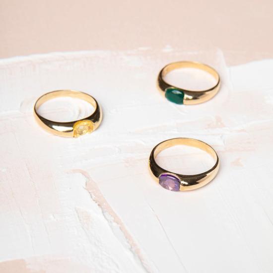  바비 카 반지 앰버 브리짓 링 - BOBBIE CARR