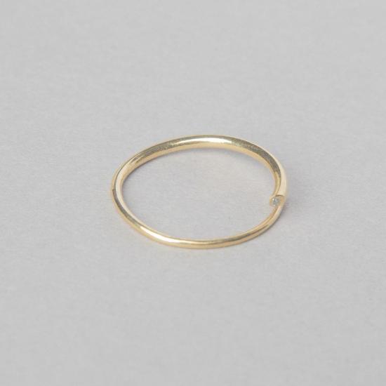  바비 카 반지 Bobbie Carr 스플릿 호른 링 다이아몬드 - BOBBIE CARR