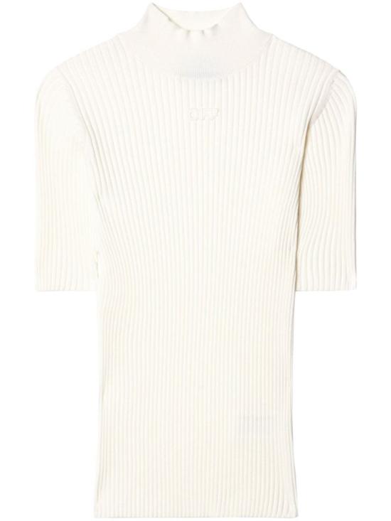  오프화이트 스웨터 OWHF050C99KNI0010101 WHITE CREAM