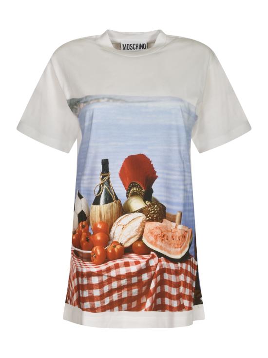 25SS 모스키노 반팔 티셔츠 A0702 0541 1001