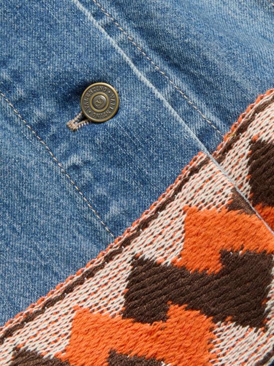 25SS 발렌티노 PAP 데님 스커트 6B3DD19Z 94U558 Blue - VALENTINO PAP