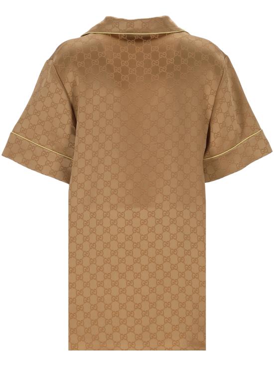 25SS 구찌 폴로 티셔츠 814927 ZAQKJ2031 RAME MIX - GUCCI