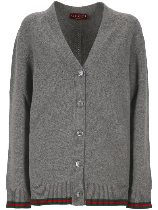 25SS 구찌 가디건 813834 XKEJC1230 Grey