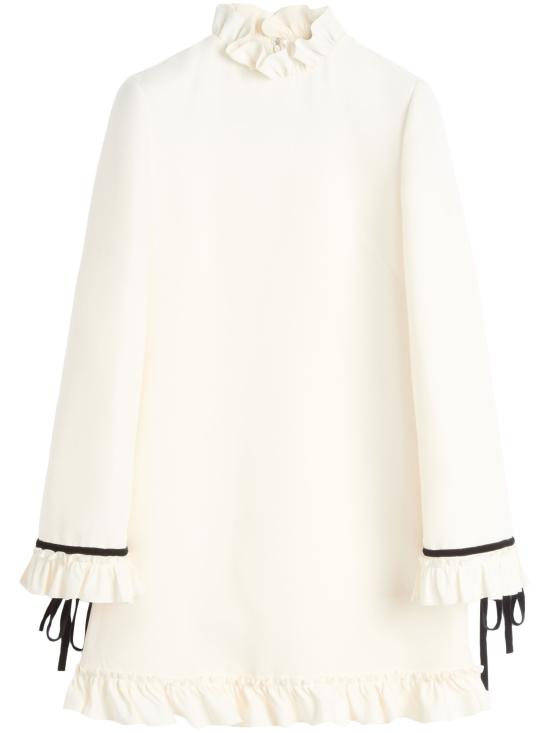 25SS 발렌티노 PAP 숏 원피스 6B3VAF98 1CFA03 Ivory