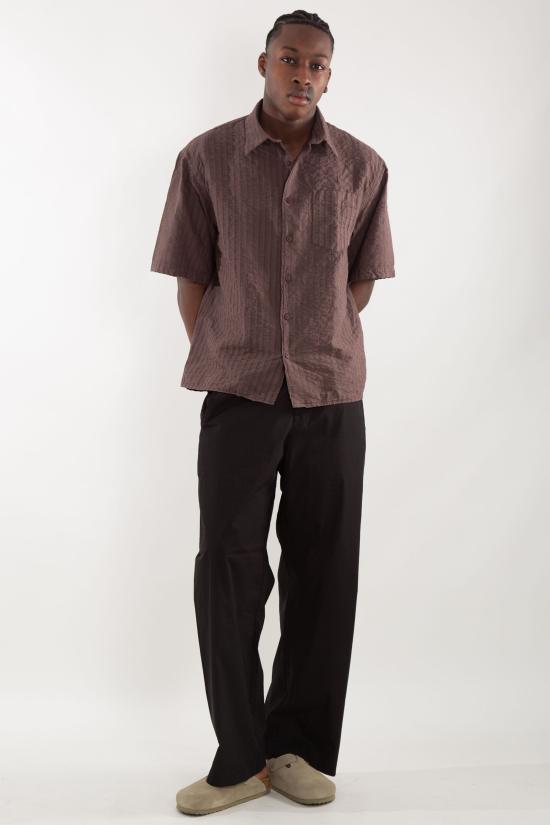 25SS 코스투메인 반팔 셔츠 ERIC BOGOTA Y8700 Black - COSTUMEIN