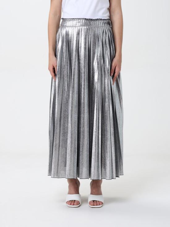 25SS 위켄드막스마라 롱 스커트 2515101051600 001 Silver