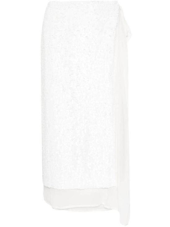  파로쉬 숏 스커트 D620684GLARE24 001 BIANCO White