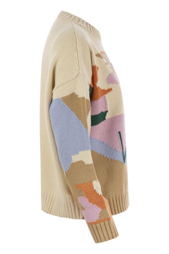 25SS 위켄드막스마라 스웨터 2515361181600 003 Beige - WEEKEND MAX MARA