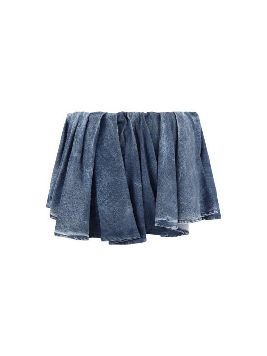 25SS 디젤 숏 스커트 A196870CMBP 01 BLUE - DIESEL