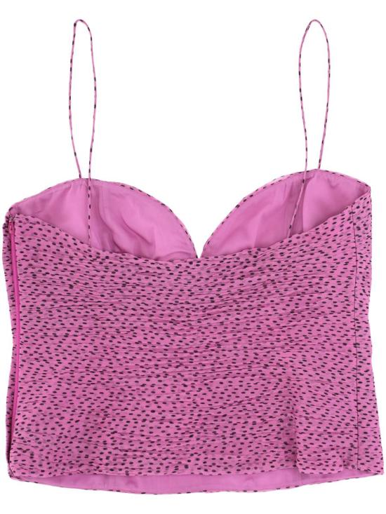 25SS 발렌티노 가라바니 민소매 티셔츠 6B0AEAL5981ARB ABSOLUTE ROSE NERO - VALENTINO GARAVANI