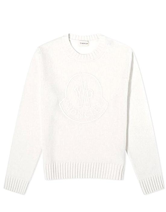24FW 몽클레어 스웨터 9C00002 M1127 002 White - MONCLER