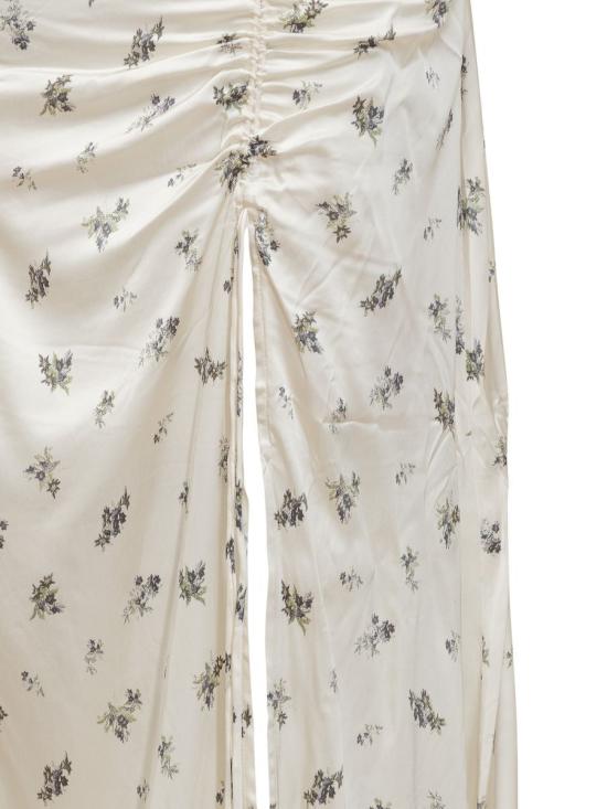 25SS 가니 미디 원피스 W0262 135 WHITE - GANNI