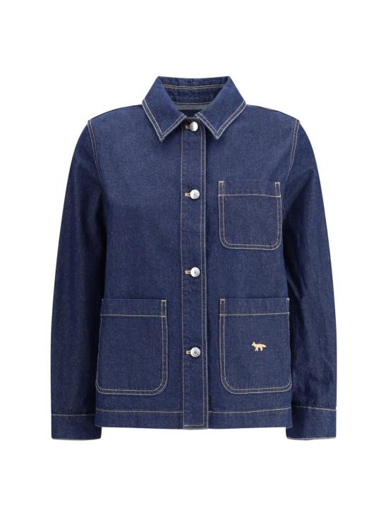 25SS 메종키츠네 자켓 OW02136WW0081 P470 BLUE