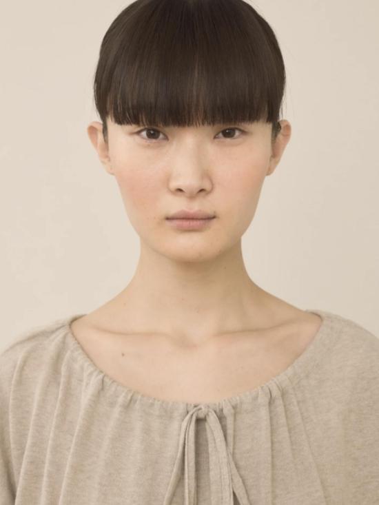  로렌 마누지안 반팔 티셔츠 게더 탑 시잘 - LAUREN MANOOGIAN