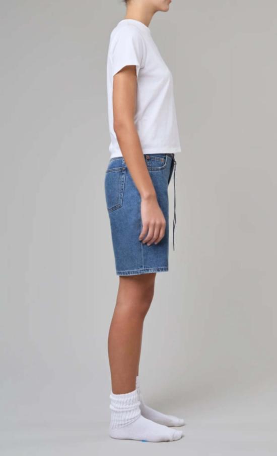  스틸히어 숏팬츠 스틸 히어 뉴욕 쿨 쇼츠 클래식 블루 - STILL HERE