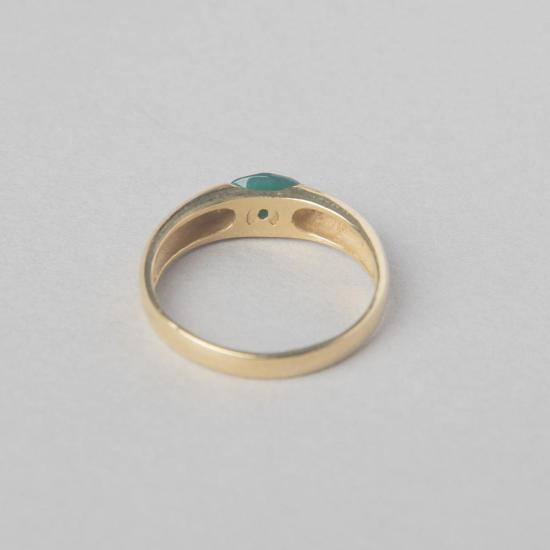  바비 카 반지 Bobbie Carr Brigitte 링 그린 아게이트 - BOBBIE CARR